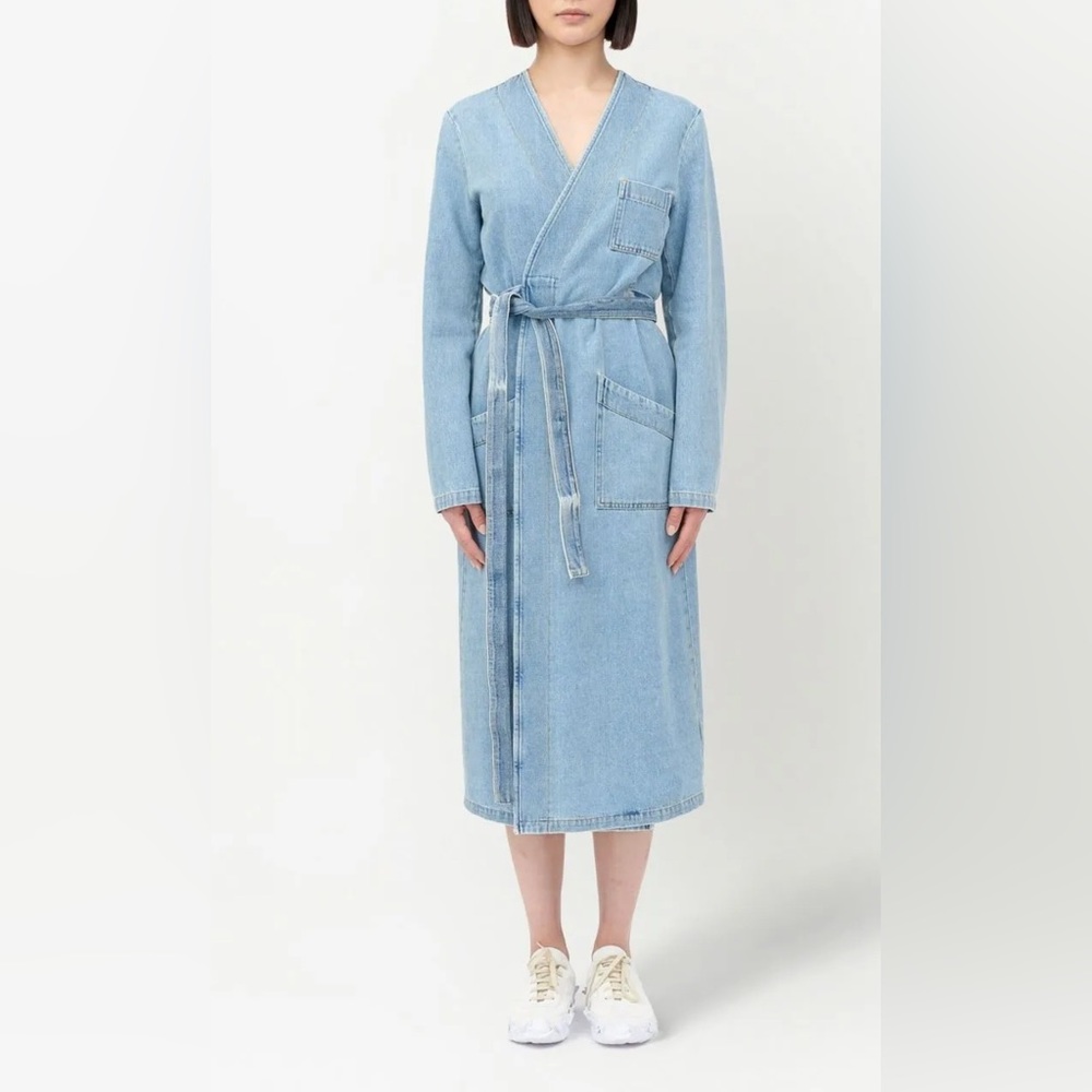 Nw/Ot Mm6 Maison Margiela Collarless Trench Coat Size: 36 View 5